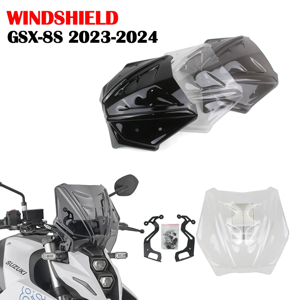 

Fits For SUZUKI GSX-8S GSX8S 2023 2024 gsx8s Motorcycle Accessories Sports Touring WindScreen Windshield Visor Deflector