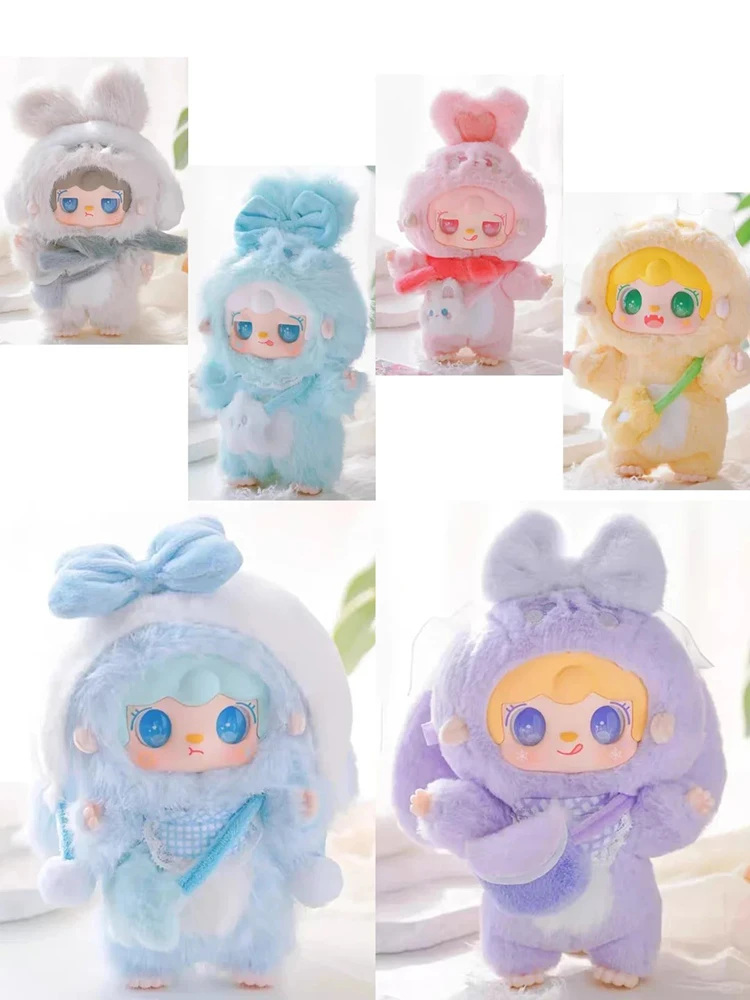 

Yooki Oxygen Generation V3 Теплый кролик слепая коробка кукла Kawaii фигурка кролика не случайное милое животное Коллекционный подарок для девочек Birt