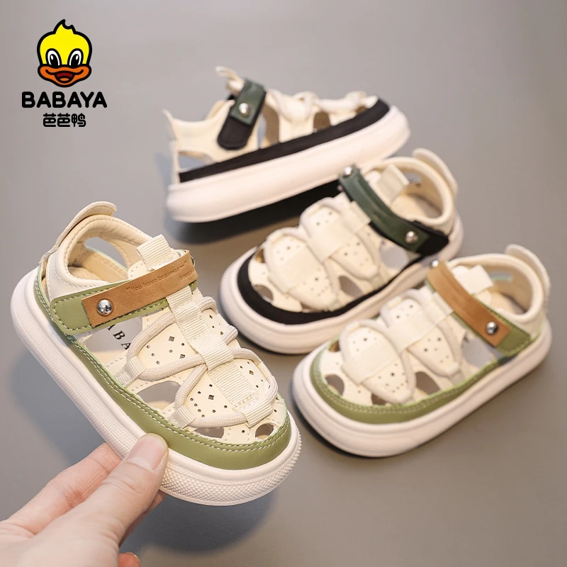 Babaya Children\'s Sandals Boys Beach Shoes Baby Shoes Summer 2023 New Girls Casual Shoes for Kids