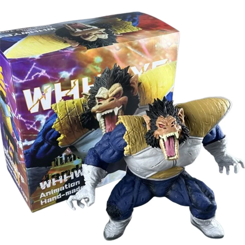 

29 см DBZ Monkey Vegeta Фигура Аниме Dragon Ball Z Super Saiyan Фигурки Игрушки Манга GK Статуя Модель Украшения Подарок для Детей