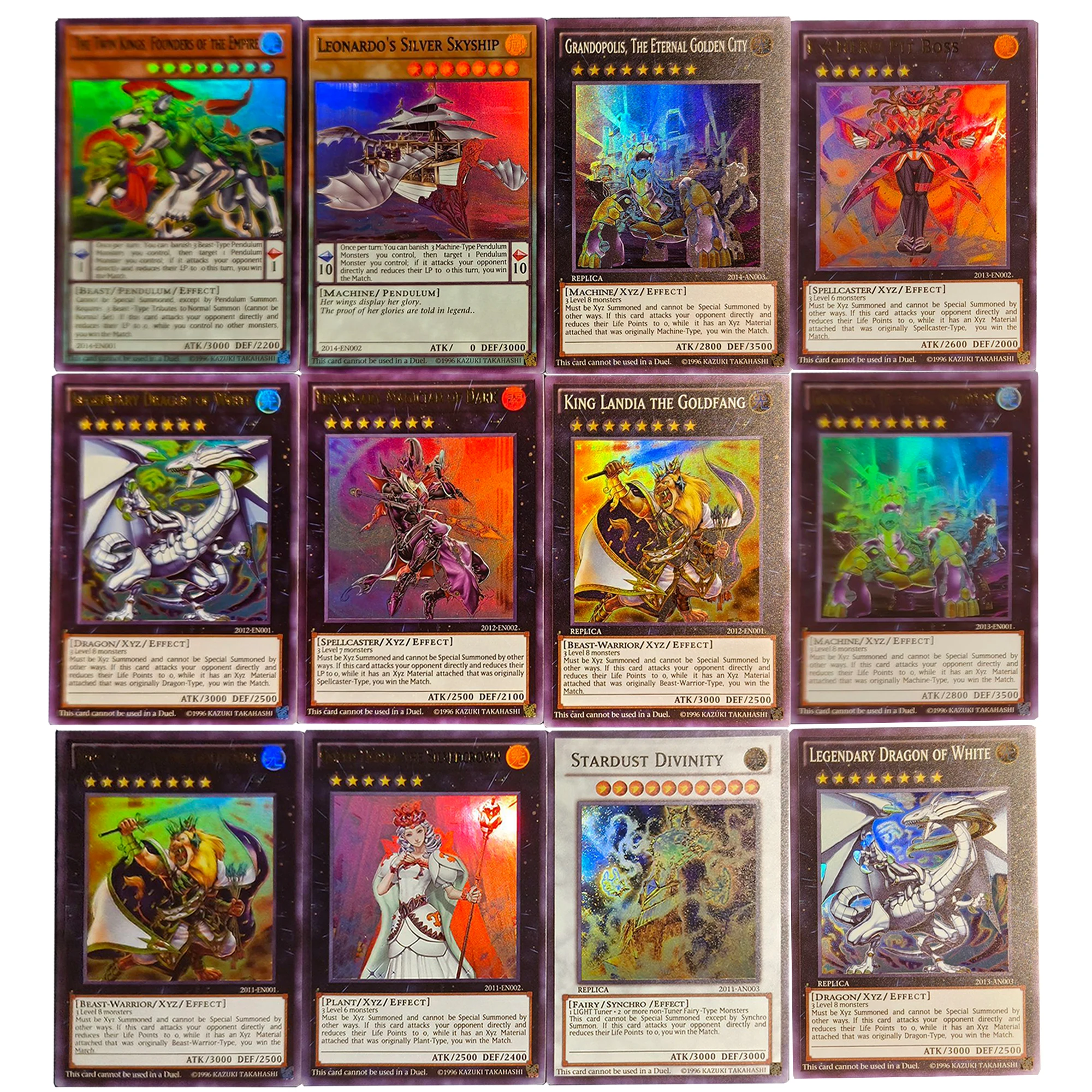 3 قطعة/المجموعة Diy بها بنفسك ذاتية الصنع يو غي أوه! Wcs World Congress Collection Card Color Flash Ygo Wcs ألعاب هدايا التنين الأبيض ذات العيون الزرقاء