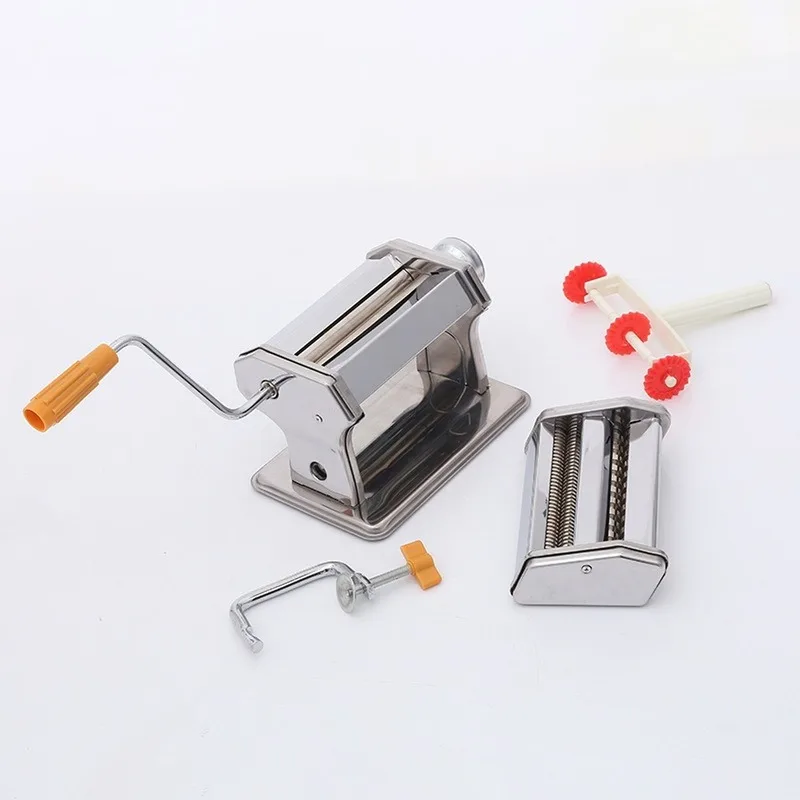 Portable Stainless Steel Craft Polymer Clay Rolling Machine Press Roller Hand Cranked Handmade Press Pasta Tools Non WF1022