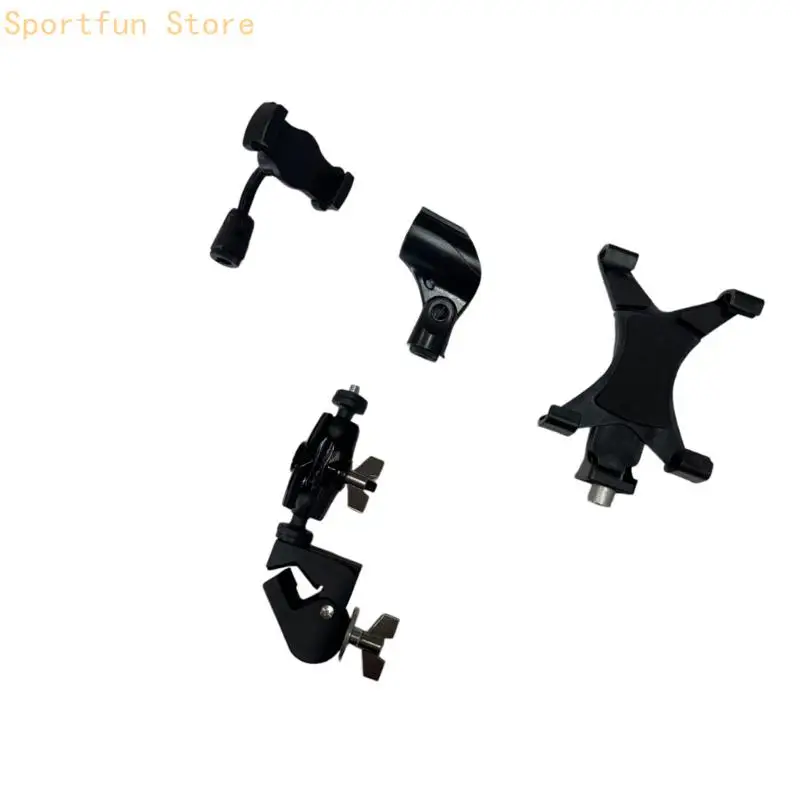 Premium Alloy Smartphone Mount Phone Stand Great for Drums Resists Wear and Tear Quick Setup for Stage or Studio Use X7JD
