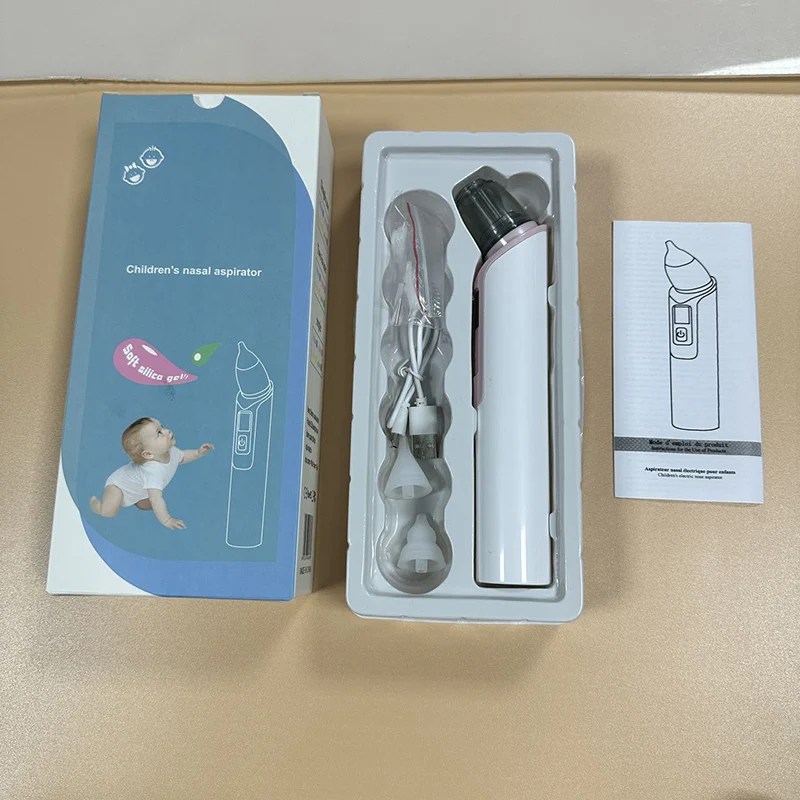 2025 Neues Muster Baby Elektrischer Nasensauger Ladeversion Neugeborenes Baby Nasensauger Saugen Verhindern verstopfte Nase – Detail 14