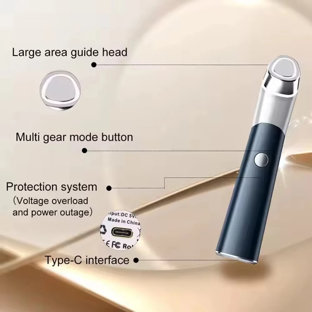 Facial Skin Care Beauty Massager Electric Facial Massage Device Clean Face Skin Rejuvenation Lifting Tighten Wand