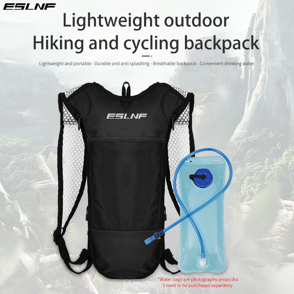 ESLNF Bike Bags Portable Backpack Large Capacity Cycling Water Bag Outdoor Sport Climbing Hiking Pouch Hydration Backpack