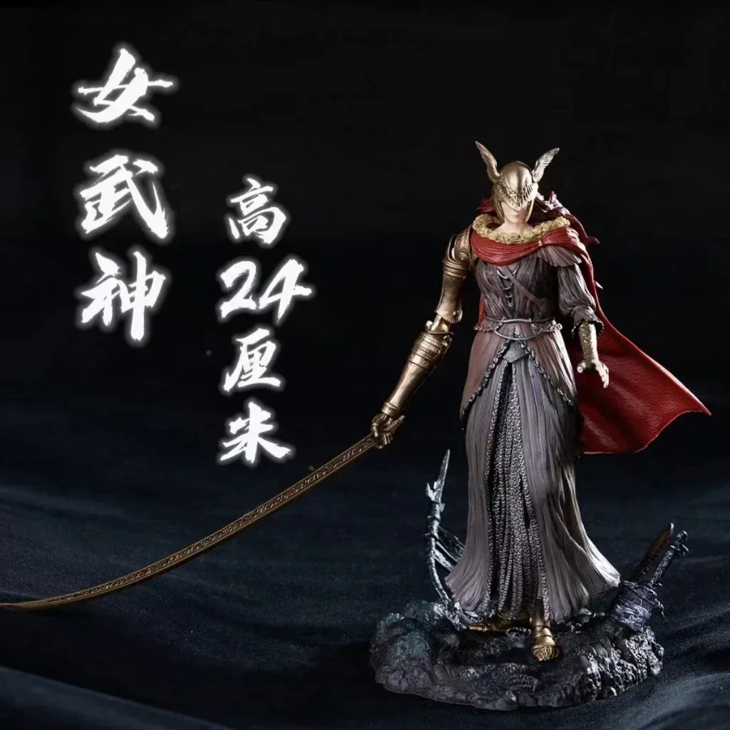 Elden Ring Malenia Blade Of Miquella Figure Valkyrie Model Anime Figures 24cm Pvc Statue Collection decorazione giocattoli per bambini regali