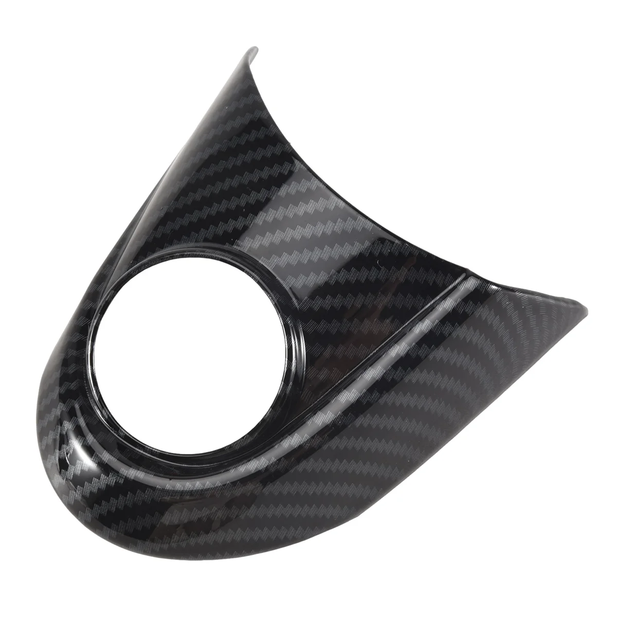 

nice-looking-Car Steering Wheel Cover Carbon Fiber ABS Sticker Cover Trim for- F54 F55 F56 F57