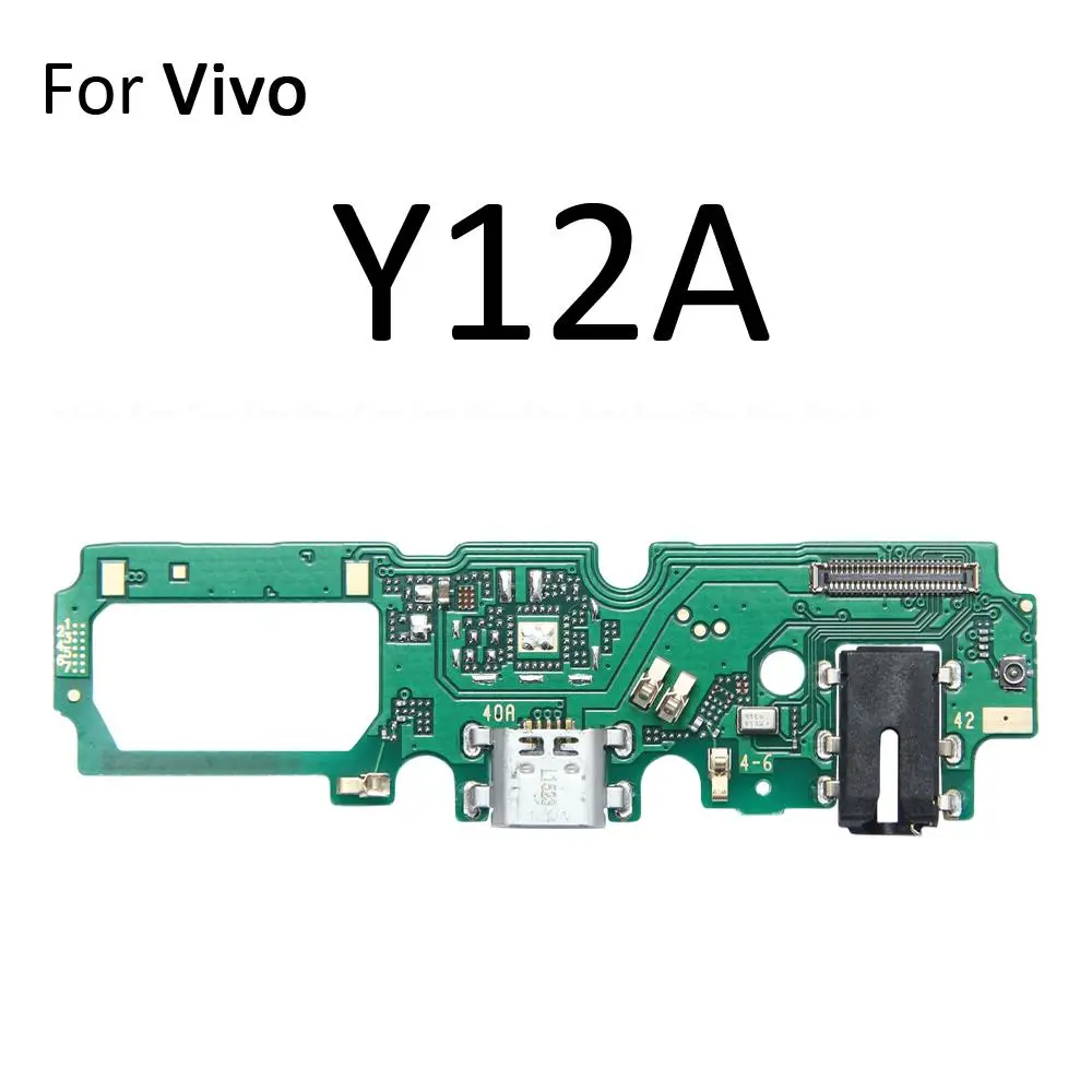 USB Charging Port Dock Plug Connector Charger Board Microphone Flex Cable For Vivo Y11 2019 Y11s Y12 Y12A Y12i Y12s Y15 Y17 Y19