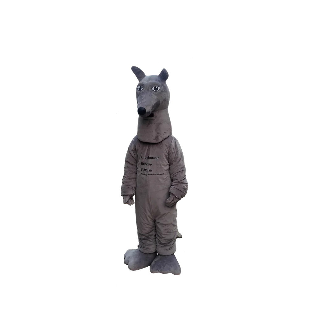 Hound dog mascot costume grey dog custom fancy costume anime cosplay kits mascotte fancy dress carnival costume 41647
