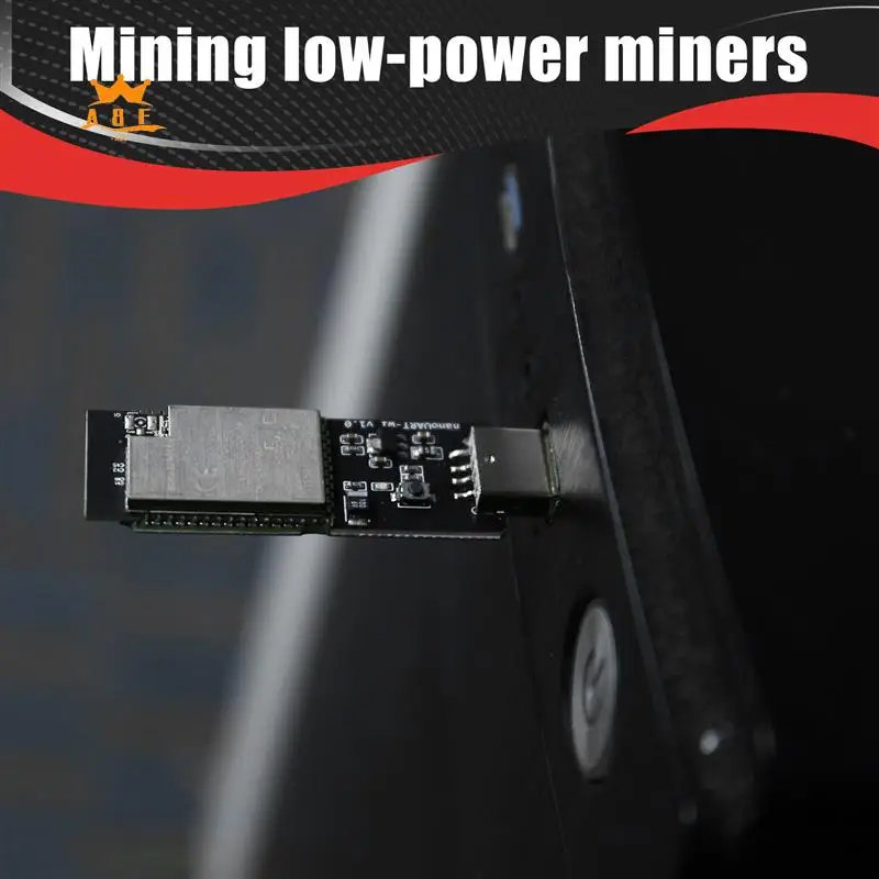

A08E-2PCS USB BTC Miner Solo Lottery Miner 40-50KH/S Bitcoin BTC Miner Asic Mining Low Power Miner For Home Office