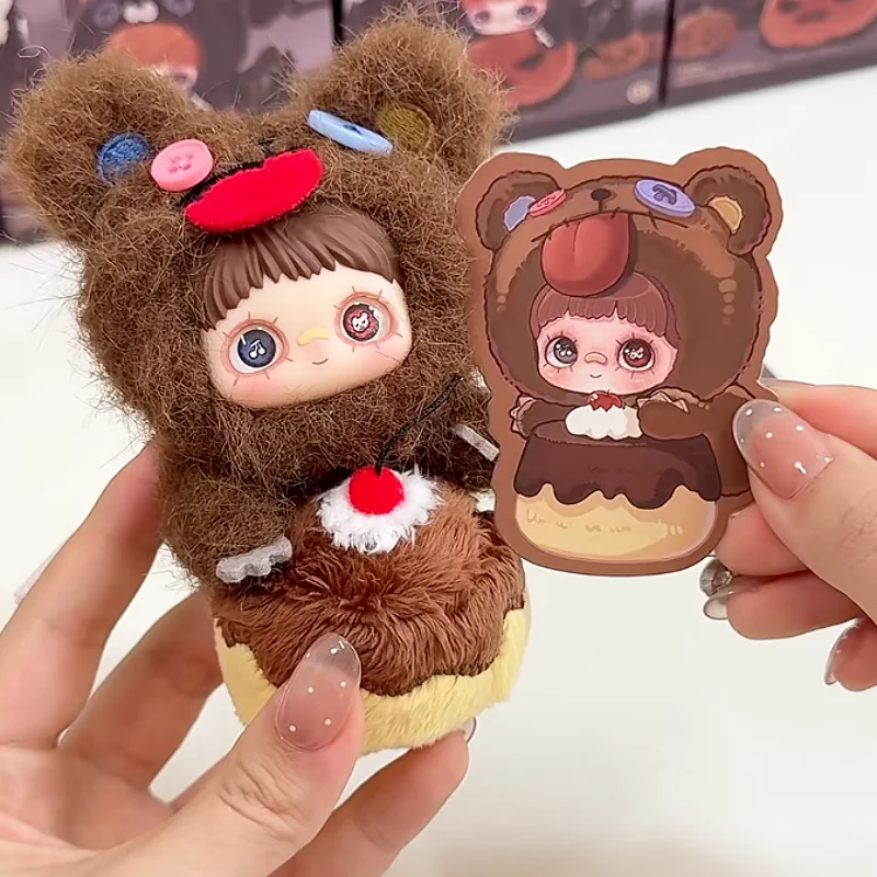 New Maymei Let The Haunting Begin Series Plush Blind Box Collectible Cute Fluffy Doll Desktop Decoration Trendy Halloween Gift