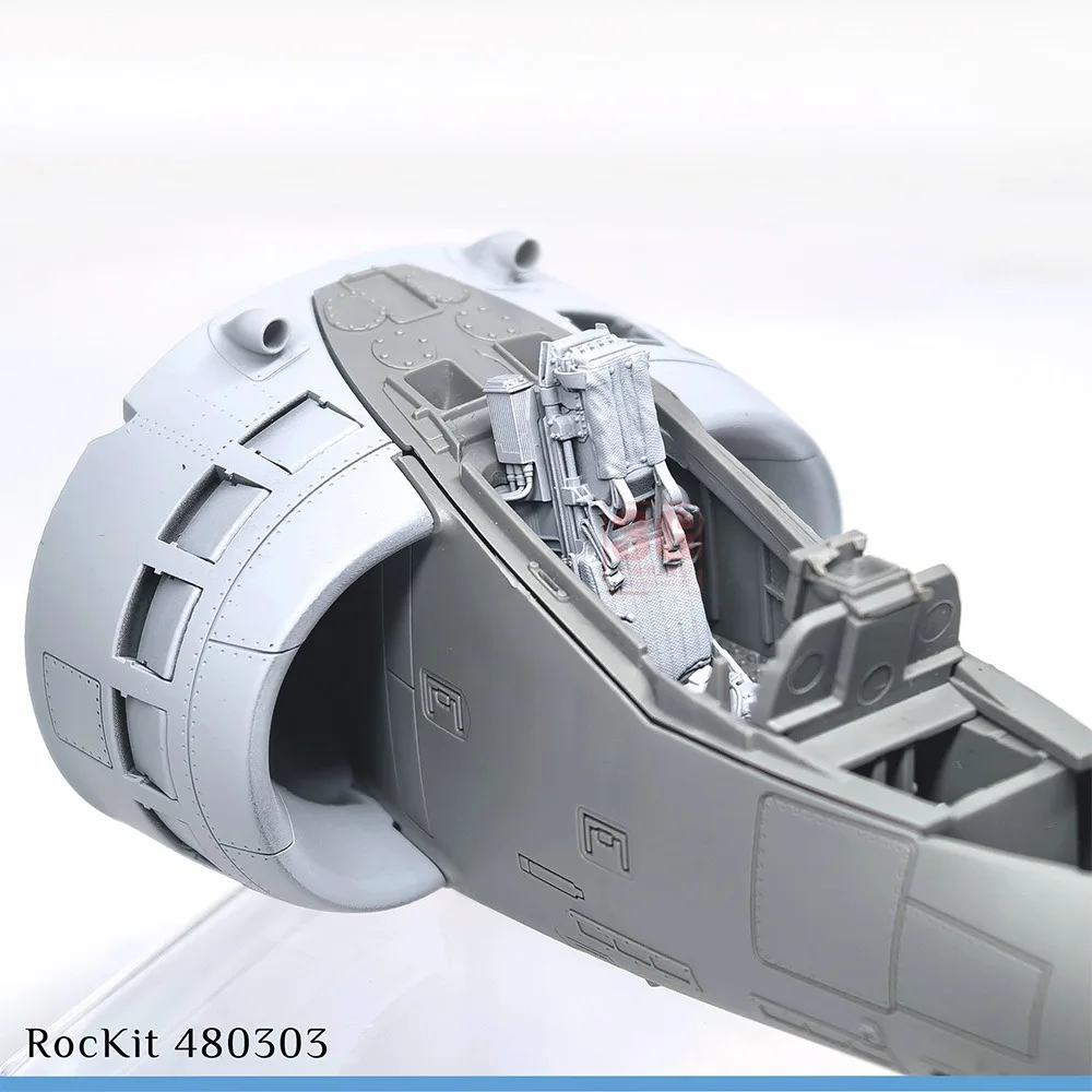 Rockit 3D プリント樹脂、480302-03 AV-8B ハリアー エジェクション シート/可動インテーク モジュール 1/48 モデル アクセサリー