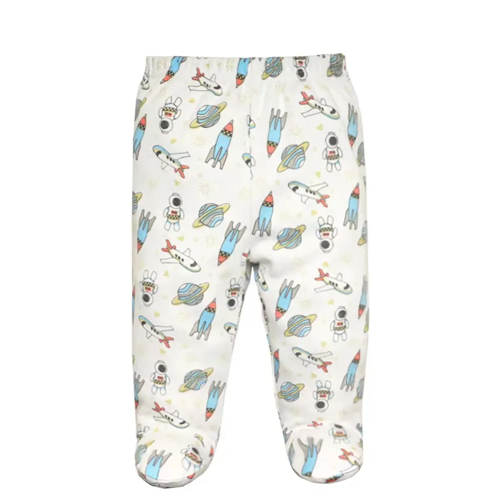 3PCS/lot Baby Pants 100% Cotton Autumn Spring Newborn Baby Boys Girls Trousers Kid Wear Infant Toddler Cartoon For Bebe Clothing