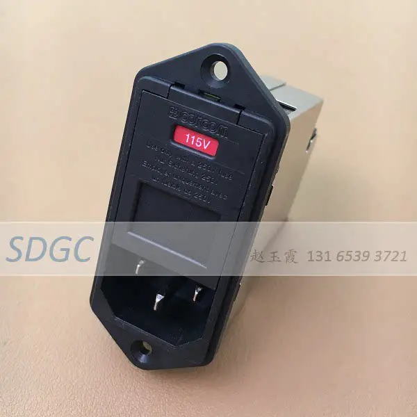 PM00SDHXB Genuine In Stock Corcom Power Line Filter 10A 250V TE Connectivity