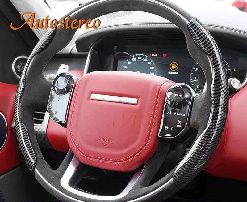 Car Steering Wheel Cover For Range Rover Vogue L405 Sport L494 Horn Sound Retrofit Control Interior Accessorie Auto Electronic