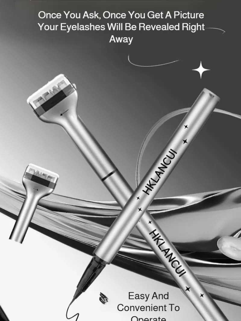 Beginner sweat-proof stamp eyeliner double-headed eyeliner lower eyelash waterproof eyeliner