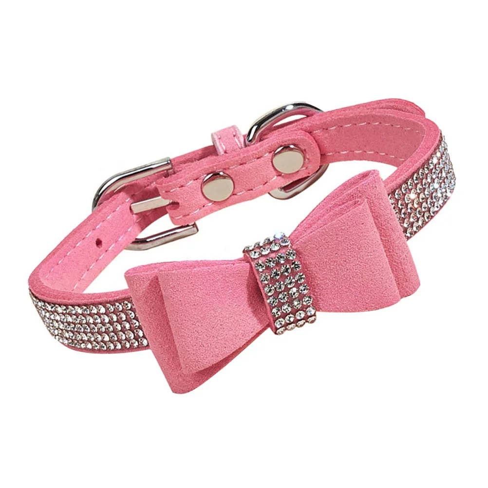 

Microfiber Durable Adjustable for Cats Dogs Hiking Water Diamond Rhinestone Large Pet Supplies Easy