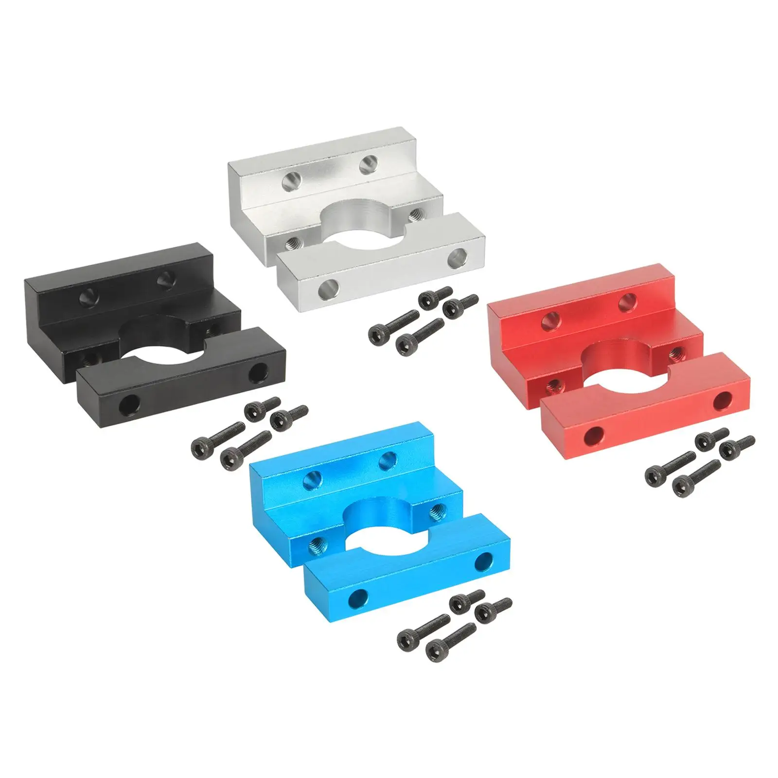 

Аксессуар для 3D-принтера Hotend с фиксированным блоком, эффективный, практичный, с крепежным винтом, детали 3D-принтера Hotend с металлическим креплением