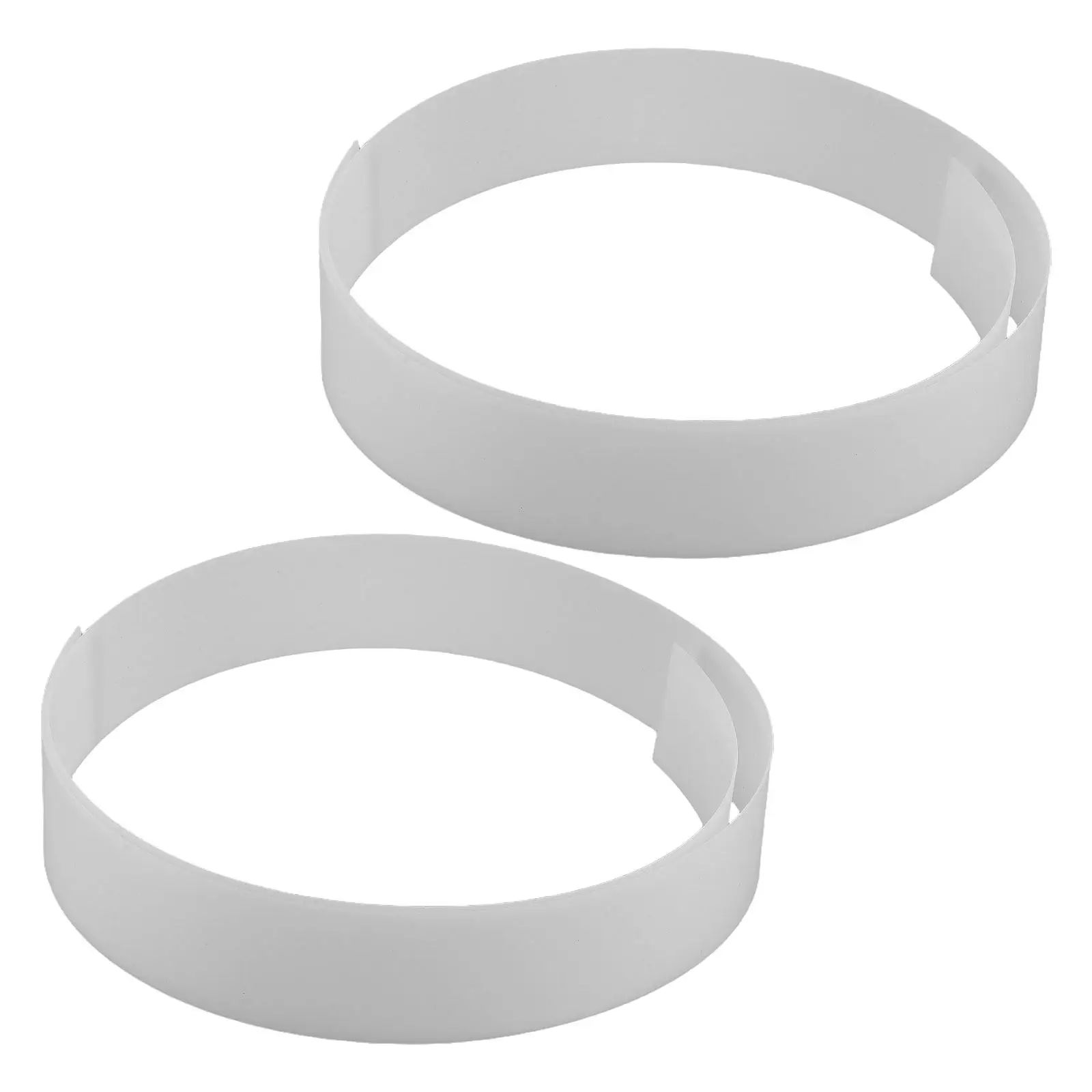 2Pcs LED Light Diffuser Panel Flexible Sheet for Strip Lights Linear Fixtures Soft Hidden Lighting Diffuser Film 122x4x0.1cm