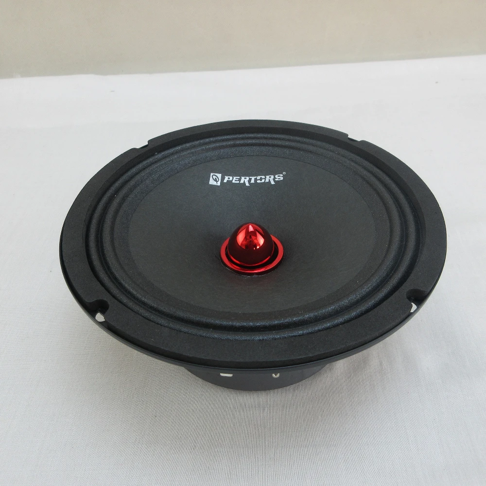 6.5 Inch Mid-Range Car Speaker 650W Max Power 200W RMS 4 Ohm Bullet Cap Design for Car Audio Upgrade
