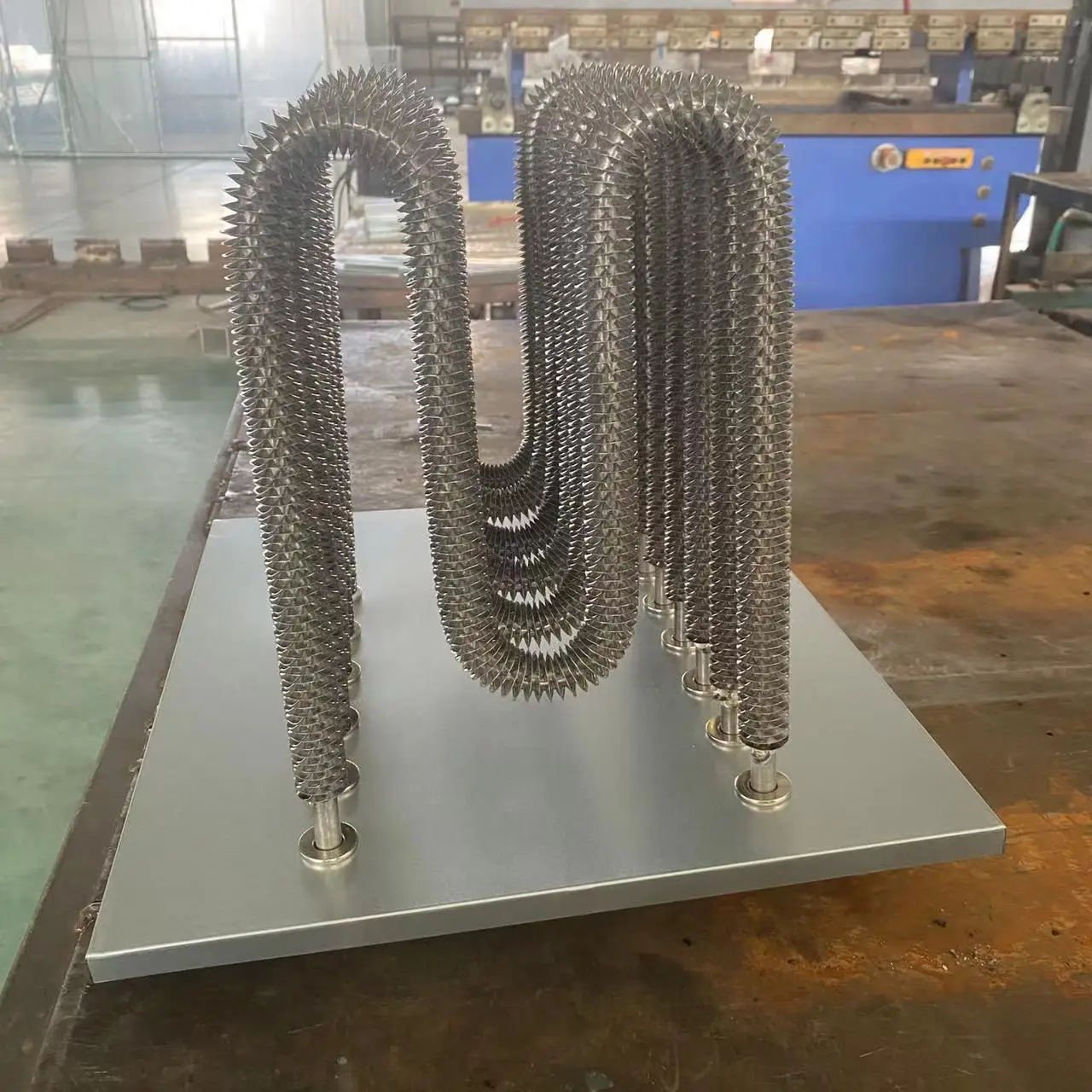 Calentador eléctrico de invernadero para casa de aves, calentadores eléctricos industriales FM