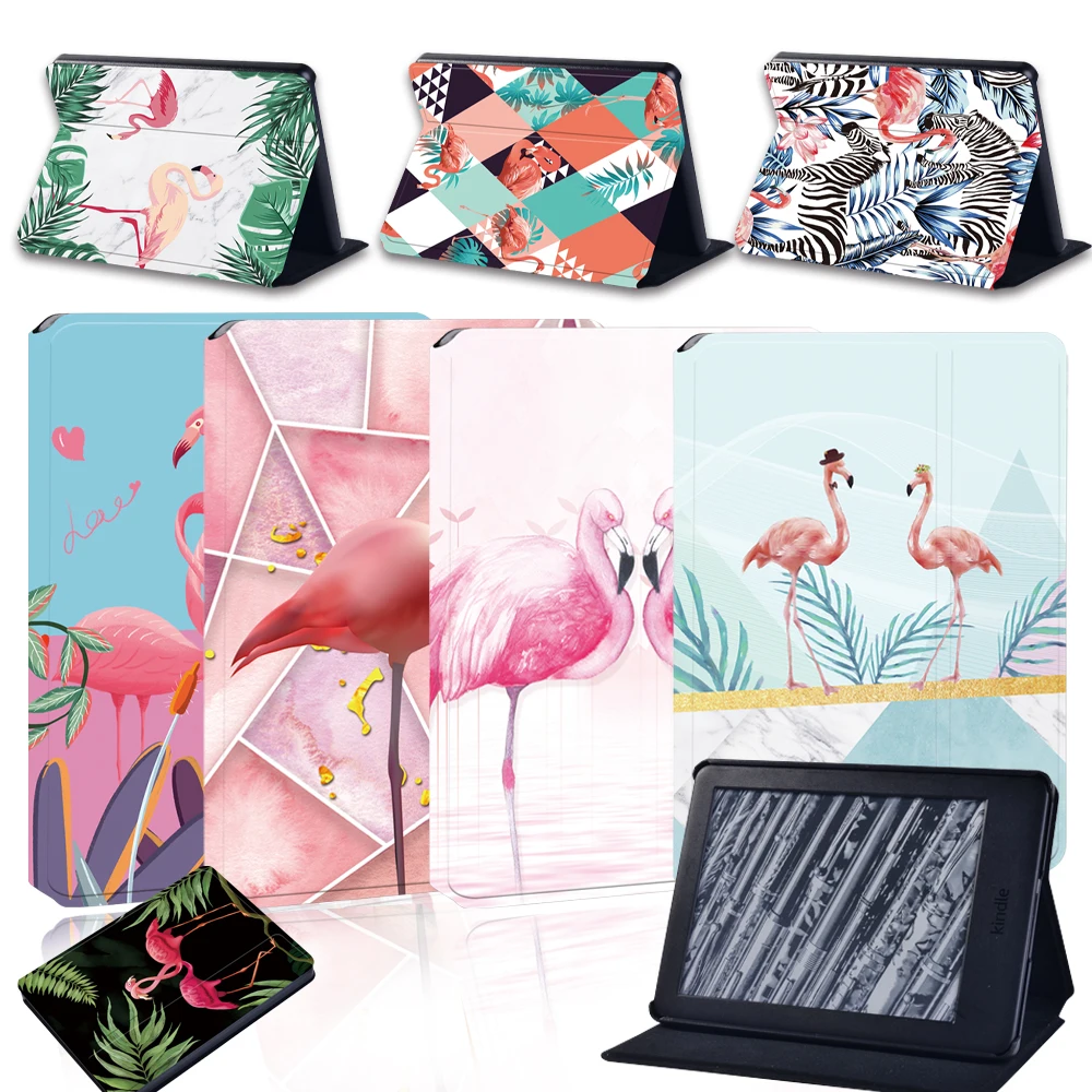 Folio Leather Stand Cover for Kindle Paperwhite 1/2/3/4 Kindle 8th 10th Gen Tablet Case for Kindle Paperwhite 5 2021 11th Gen