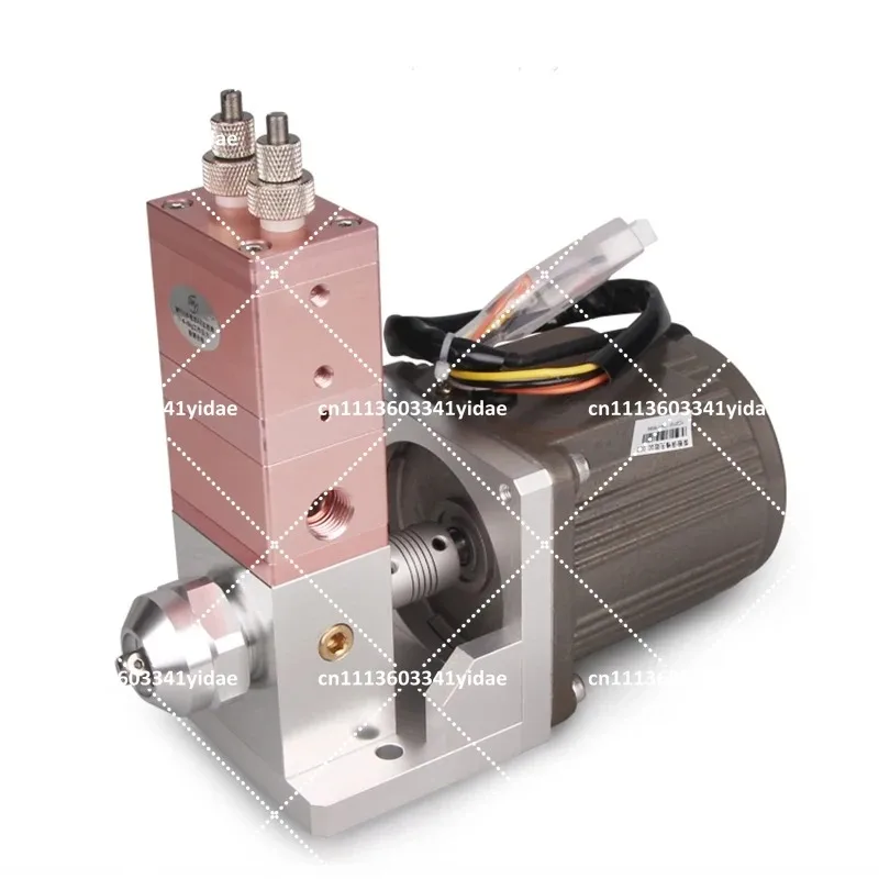 Electric Stirring High Flow Dual Liquid Dispensing Valve Ab Glue Dynamic Mixing Dual Cylinder Fine Adjustment Ratio