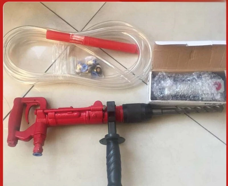 Hand held pneumatic impact drilling rock drilling rig mining QCZ-1-4.5 pneumatic drilling machine underwater special