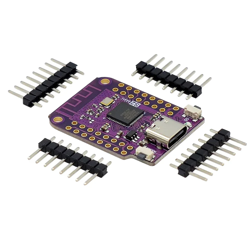 Mini módulo WIFI ESP32 S2, placa de desarrollo con PSRAM basado en ESP32-S2FN4R2, 4MB, FLASH, 2MB, PSRAM para Arduino