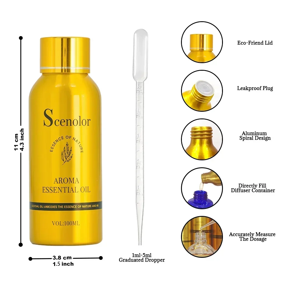 5 Star Hotel 100ml Aroma Essential Oil Perfume Oil High End Clothing Store Fragrance Oil For Aroma Diffuser Air Freshener Diy image 6