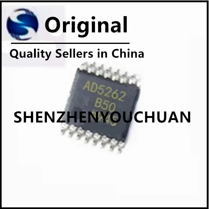 (1-100piece)AD5262BRUZ50  AD5262B50  TSSOP-16  IC Chipset New Original