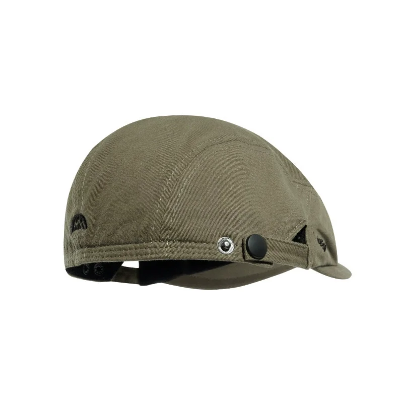Comfortable Women Brimless Beanie Cap Short Visor Hat Unisex Streetwear Girls Beret Caps Retro Casual Style Painter Hat