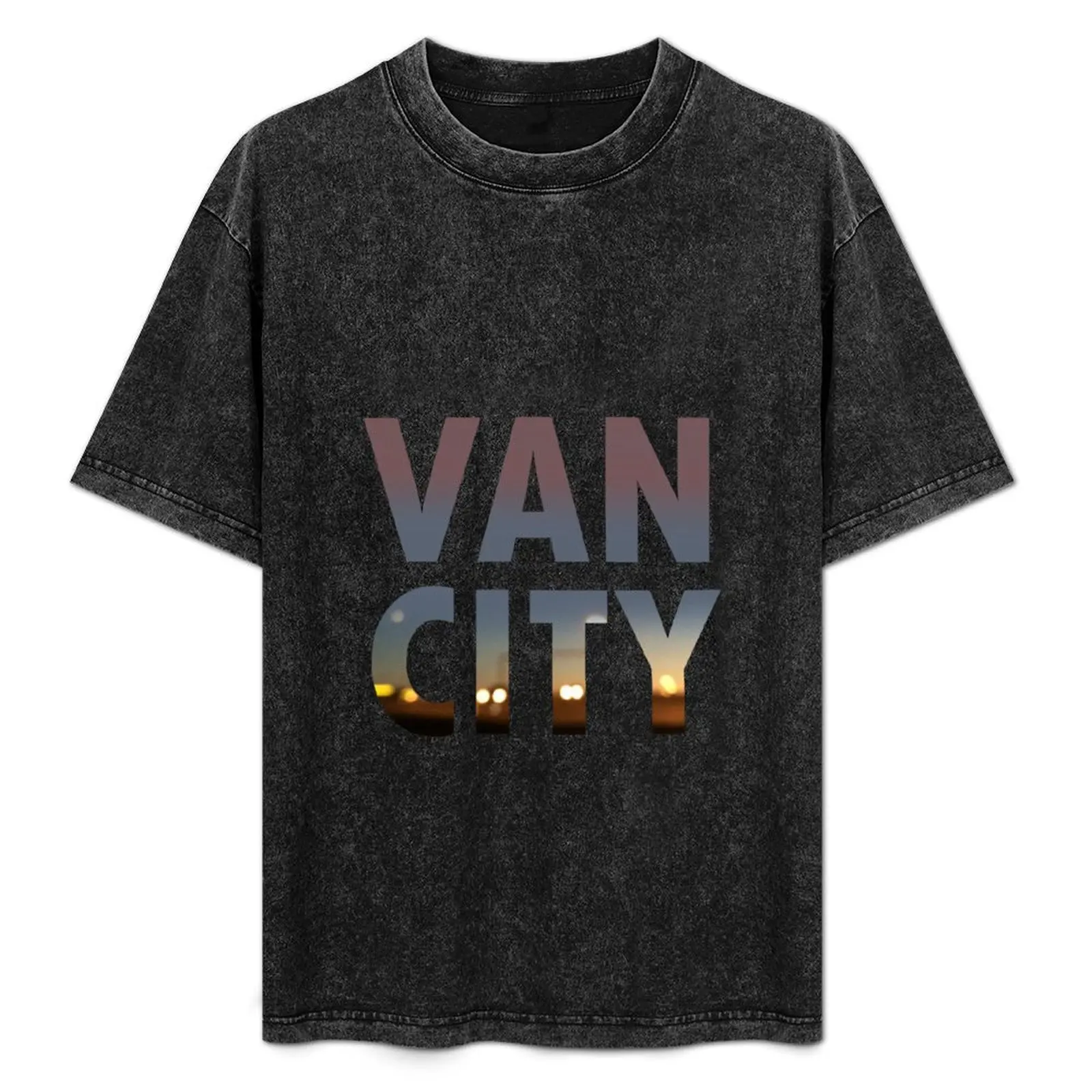 

VanCity image within text T-Shirt Work Comfort T-Shirt for Men