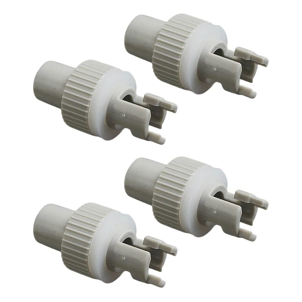 4 قطعة كاياك الغاز تحقق صمام محول قارب قابل للنفخ فوهة عالية القوة خفيفة الوزن سريع التضخم ملحق فوهة الهواء محول #4