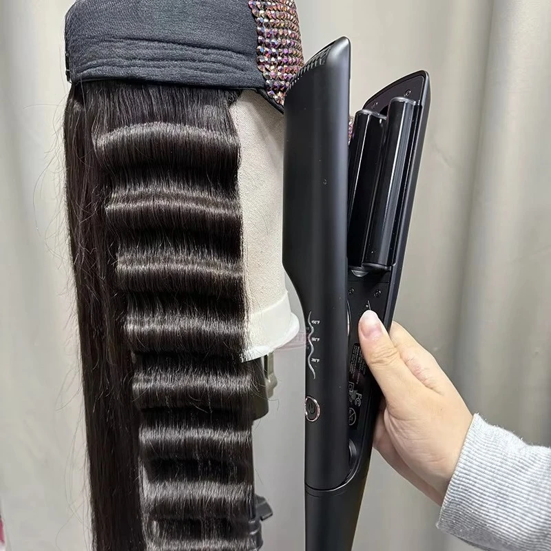 

Curling Iron Professional Ceramic Coating 3 Barrel Curling Iron for Deep Wave Hair