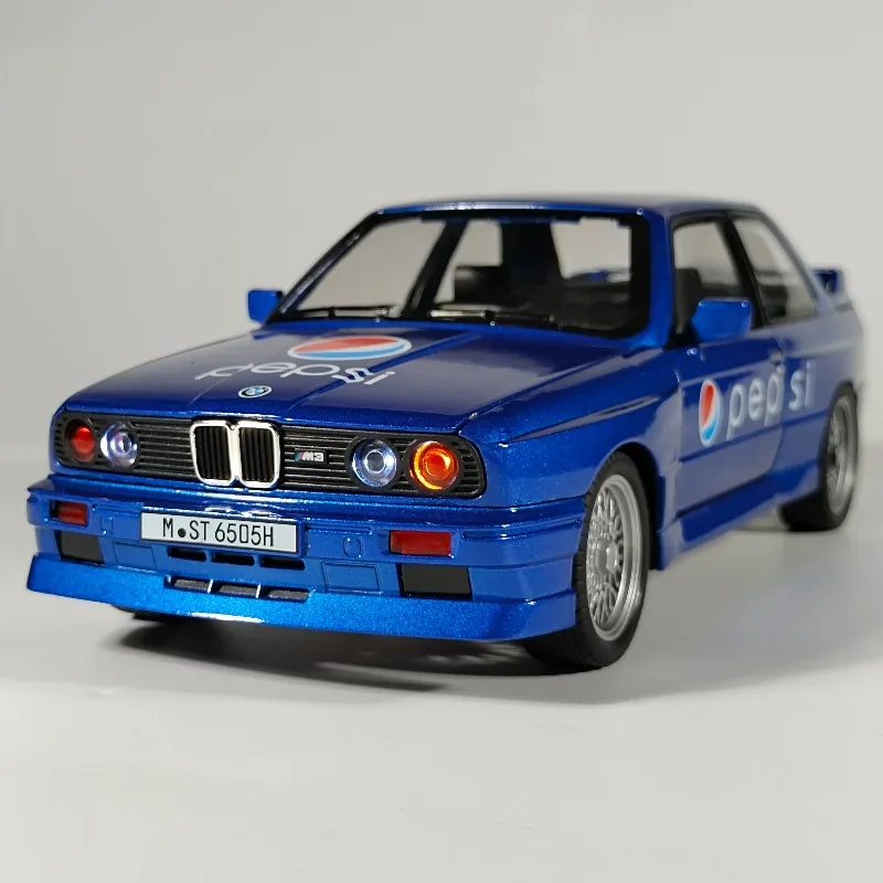 1:24 BMW M3 Coca Cola Supercar Diecast Alloy Metal Car Model Classic High Simulation Children Toy Car Decoration Hobby Gifts Boy