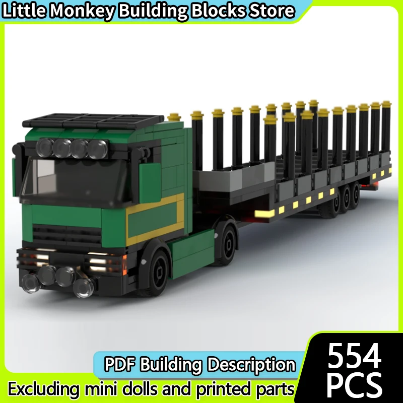 

Speed Racing Car Model MOC Building Bricks City Wood Transport Truck Modular Technology Children Holiday Gifts Assemble Toy Suit