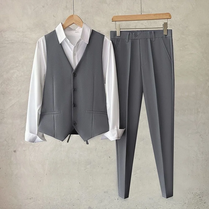 

Groom's group uniform, brother's uniform, shirt, trousers suit, wedding reception dress