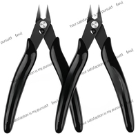 2Pcs Mini Nose Cutting Plier Electrical Wire Cable Cutter Metal Side Snips Flush Pliers Convenient Durable Tool