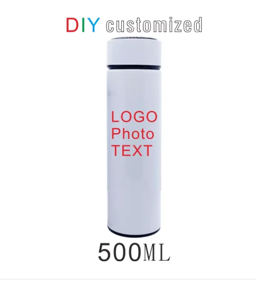 

Custom logo Intelligent Digital Thermos Tea Mug Water Cup Touch Display Temperature Stainless Steel Creative Thermoses Gifts
