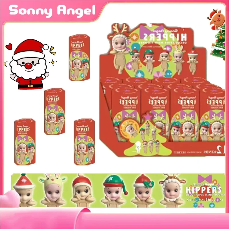 

MINISO Sonny Angel Christmas Angel Series Party Blind Box Angel Mysterious Cute Figure Doll Toys Car Ornament Christmas Gift