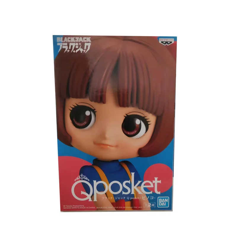 Bandai Banpresto Q Posket Black Jack Pinoko Type B Anime Figuur Desktop Ornamenten Kinderen Geschenken Model Trendy Spelen Randapparatuur