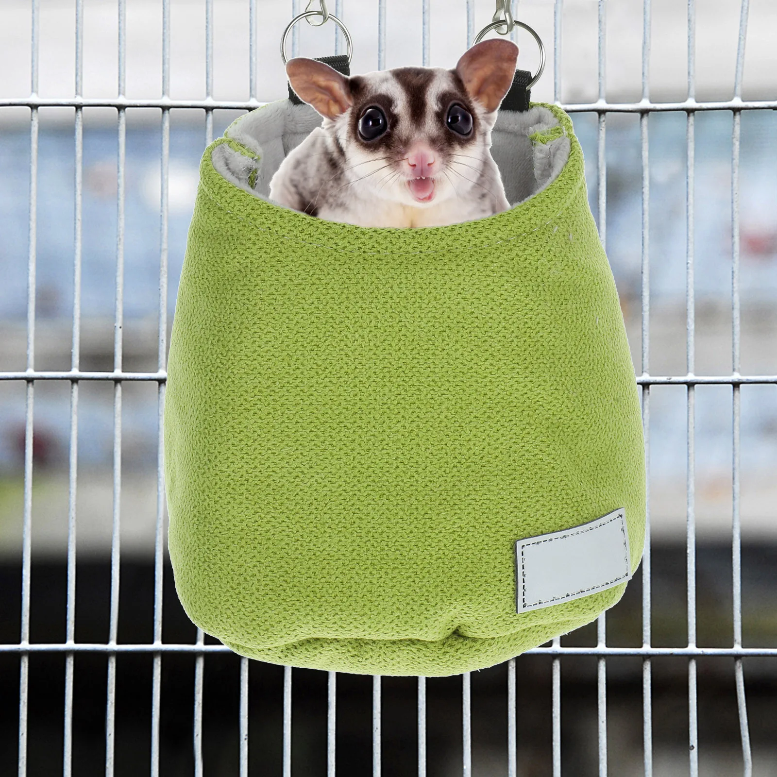 

Hanging Cotton Nest for Sugar Gliders Sleeping Pouch Warm Cozy Hammock Small Pets Cage Swing Bed Sturdy Hideout Accessory