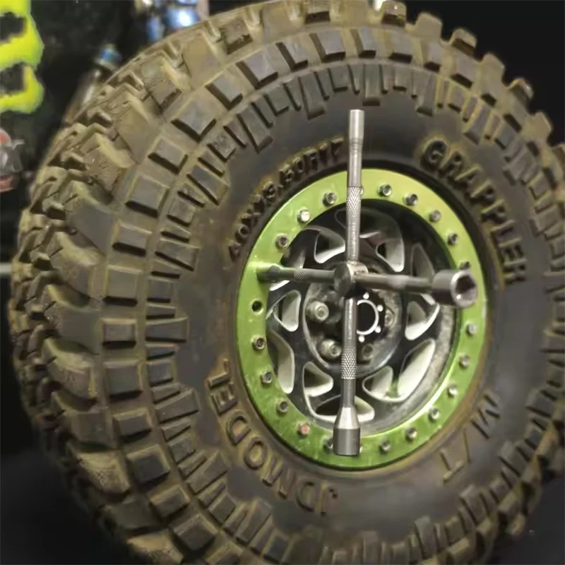 Juego de llaves de destornillador hexagonal 2,0 2,5 3,5 4,0mm para 1/14 Tamiya RC camión remolque volquete Scania MAN Volvo Actros Lesu DIY