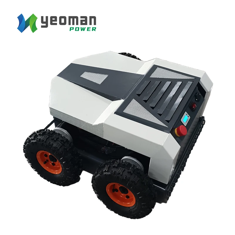 

YM400 Smart Commercial Zero Turn Robot Lawn Mower Hot Selling Remote Control Electric Mower Battery Power DIY Grade OEM