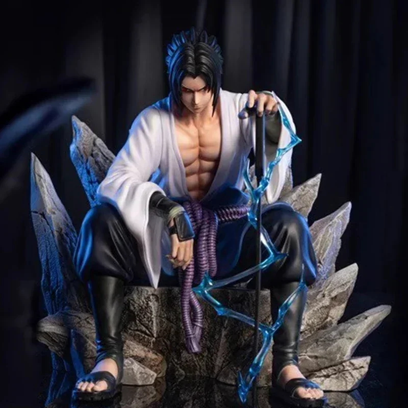 

18cm anime action figure sitting pose pvc model statue exquisite collection decoration ornament perfect gift for anime fans