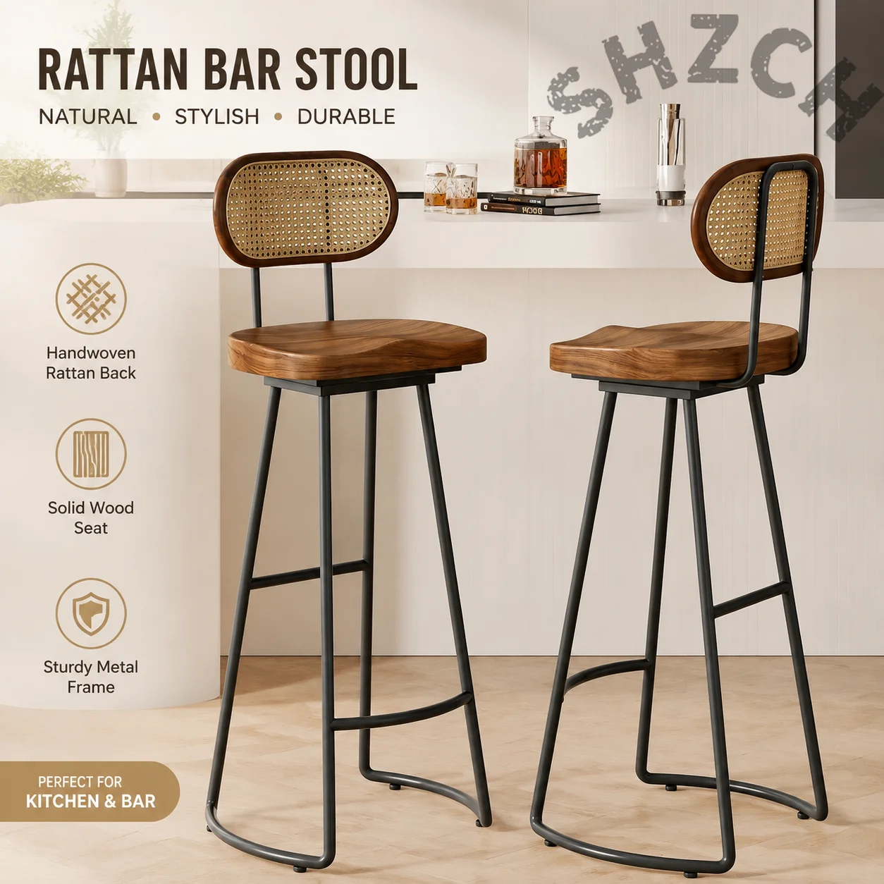 solid-wood-bar-stool-with-backrest-–-counter-height-kitchen-island-chair-for-indoor-outdoor-use