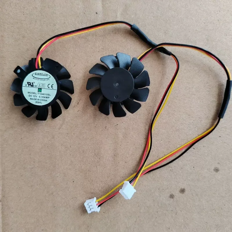 for F-4008H12B-IV fan with 3.7 cm diameter hole spacing 3/3/2 T124010SL 2 pcs
