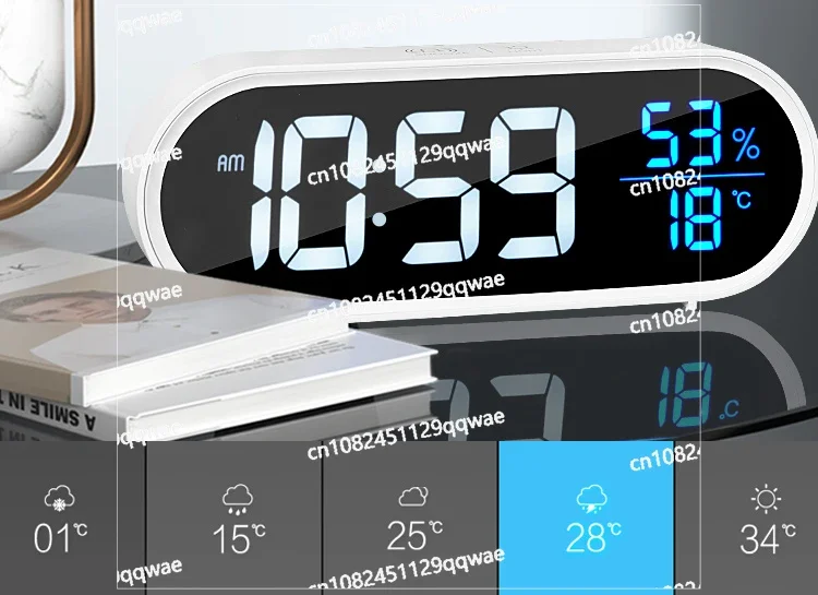 Electronic Alarm Clock for Students, Wake-up Device, Intelligent Clock, New Model, Children and Girls